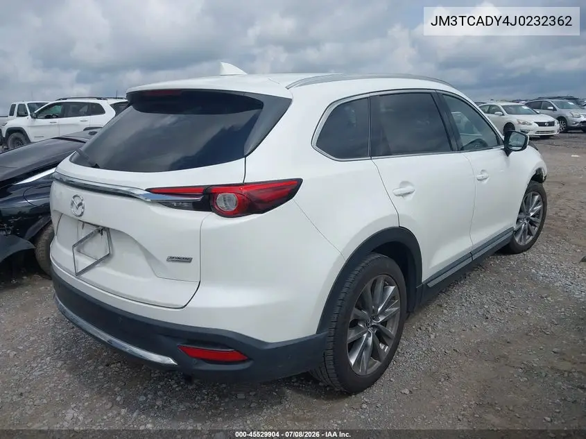 2018 Mazda Cx-9 Grand Touring VIN: JM3TCADY4J0232362 Lot: 45529904