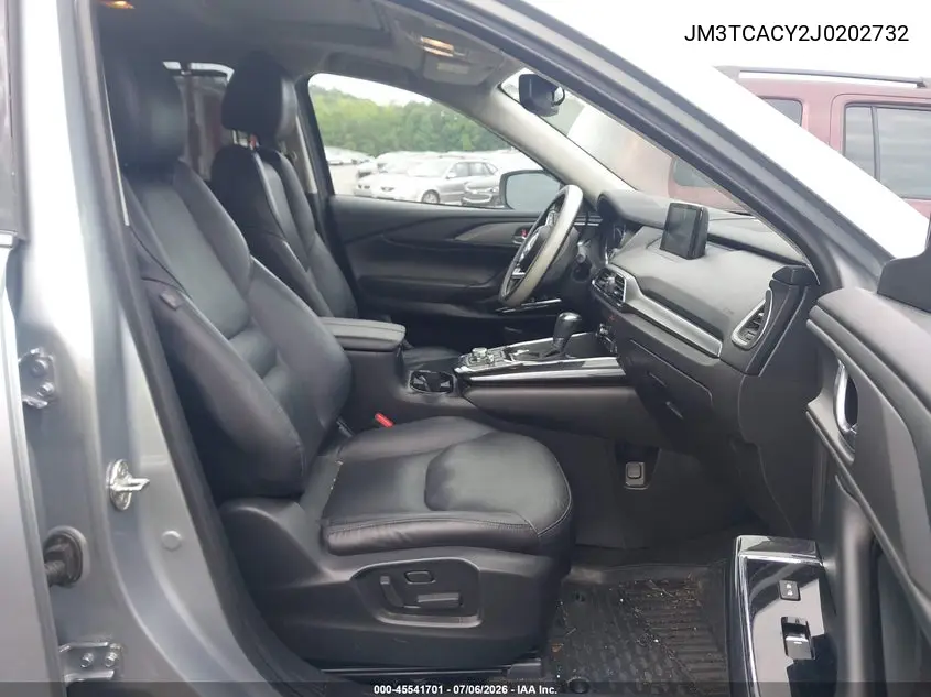 2018 Mazda Cx-9 Touring VIN: JM3TCACY2J0202732 Lot: 45541701