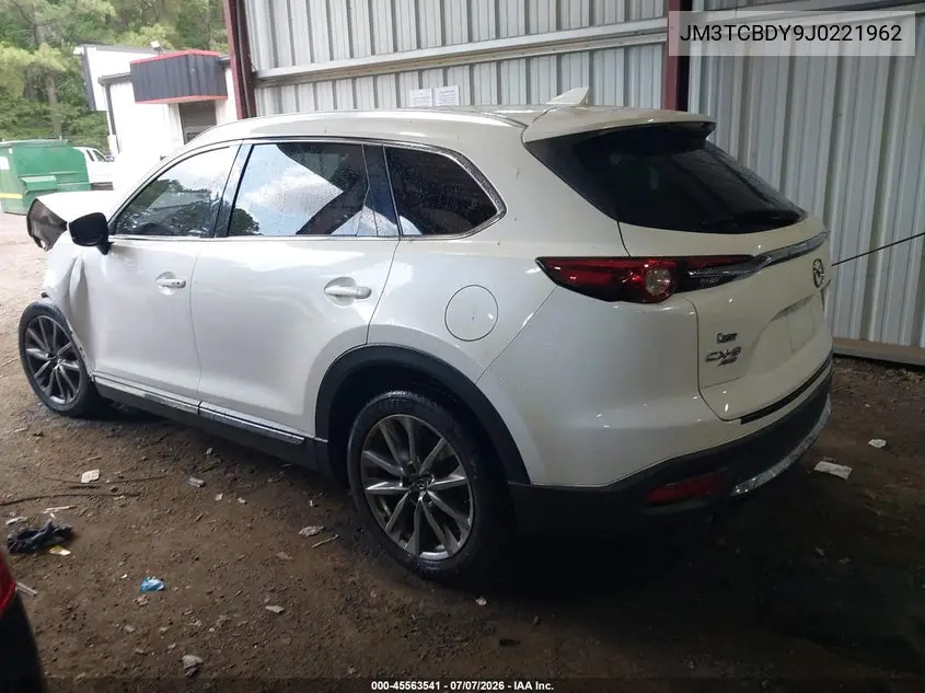 2018 Mazda Cx-9 Grand Touring VIN: JM3TCBDY9J0221962 Lot: 45563541
