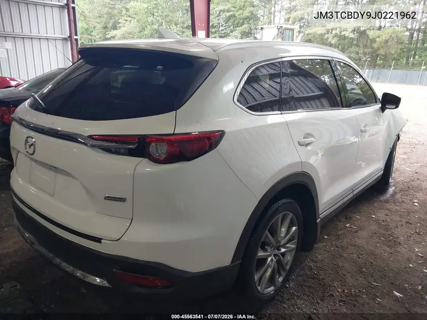 2018 Mazda Cx-9 Grand Touring VIN: JM3TCBDY9J0221962 Lot: 45563541
