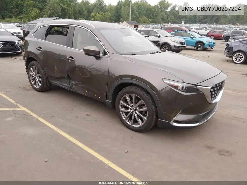 2018 Mazda Cx-9 Grand Touring VIN: JM3TCBDY7J0207204 Lot: 45614017