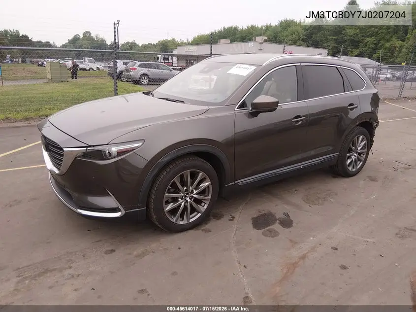 2018 Mazda Cx-9 Grand Touring VIN: JM3TCBDY7J0207204 Lot: 45614017