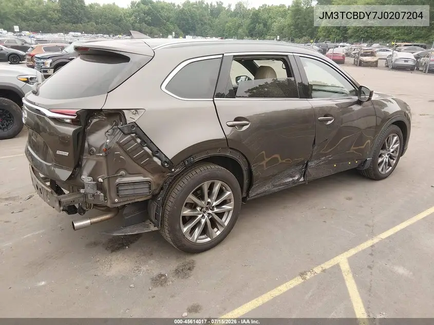 2018 Mazda Cx-9 Grand Touring VIN: JM3TCBDY7J0207204 Lot: 45614017