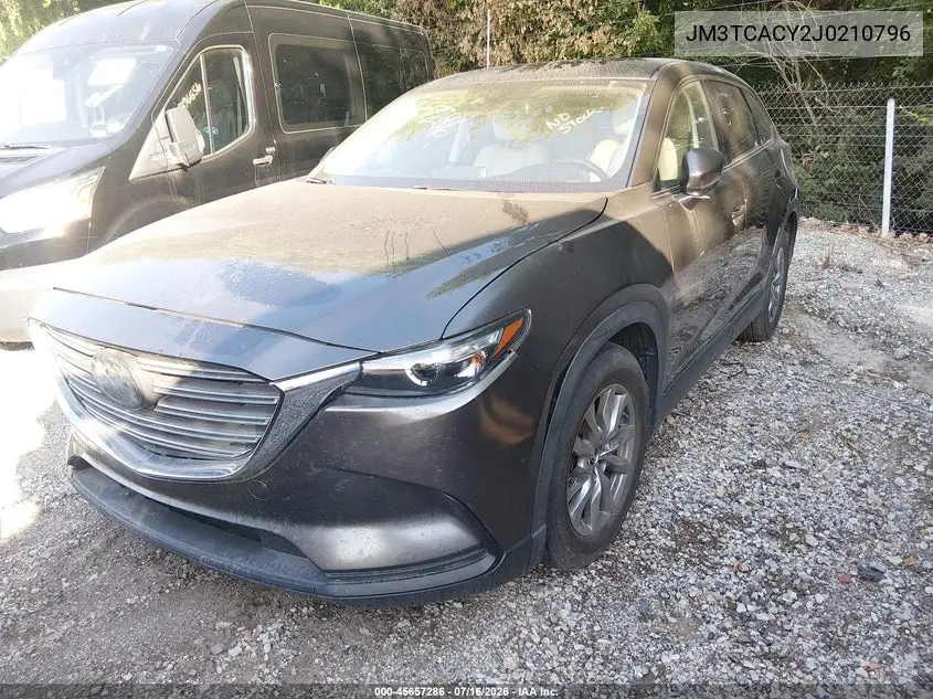 2018 Mazda Cx-9 Touring VIN: JM3TCACY2J0210796 Lot: 45657286