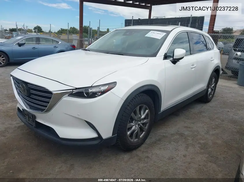 2018 Mazda Cx-9 Touring VIN: JM3TCACY1J0237228 Lot: 45674047