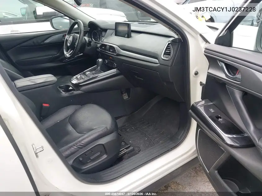 2018 Mazda Cx-9 Touring VIN: JM3TCACY1J0237228 Lot: 45674047