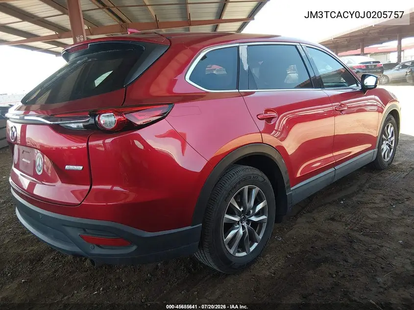 2018 Mazda Cx-9 Touring VIN: JM3TCACY0J0205757 Lot: 45685641