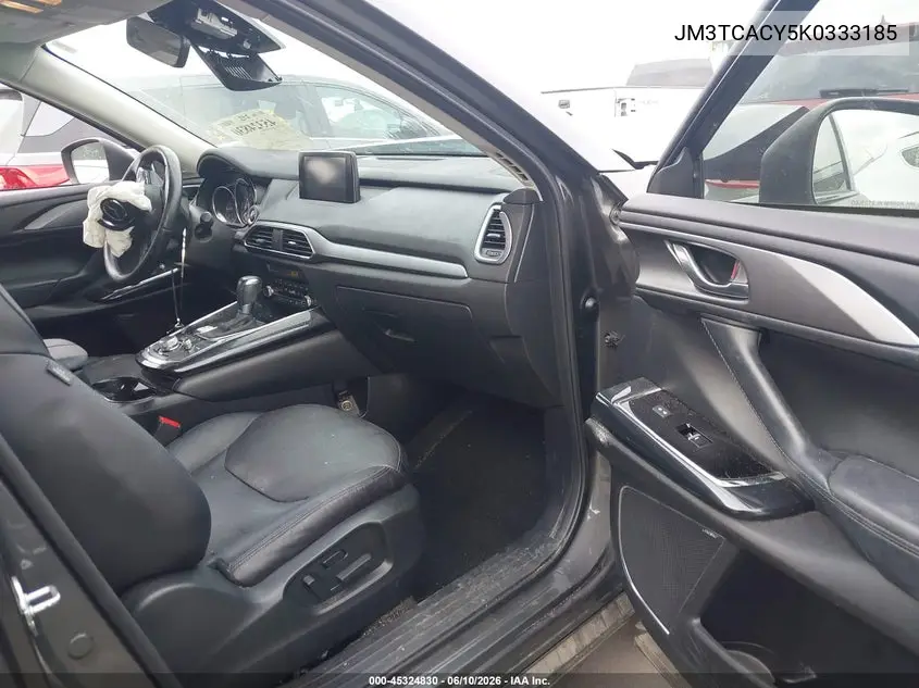 2019 Mazda Cx-9 Touring VIN: JM3TCACY5K0333185 Lot: 45324830