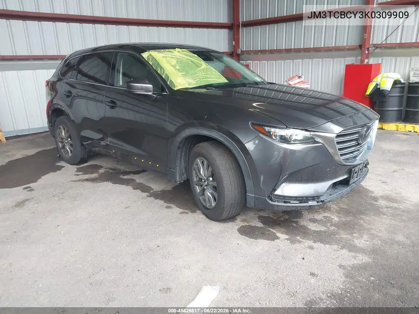 2019 Mazda Cx-9 Touring VIN: JM3TCBCY3K0309909 Lot: 45426617