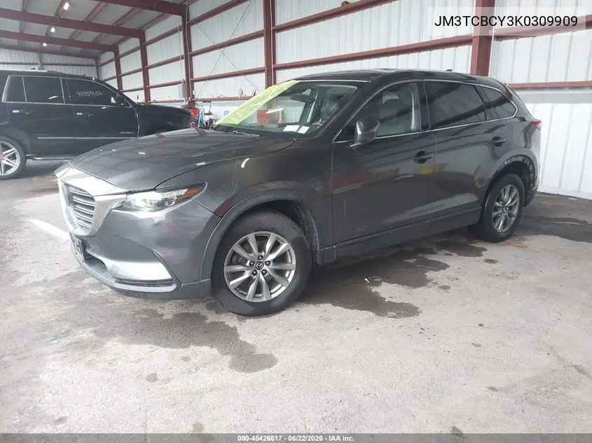 2019 Mazda Cx-9 Touring VIN: JM3TCBCY3K0309909 Lot: 45426617