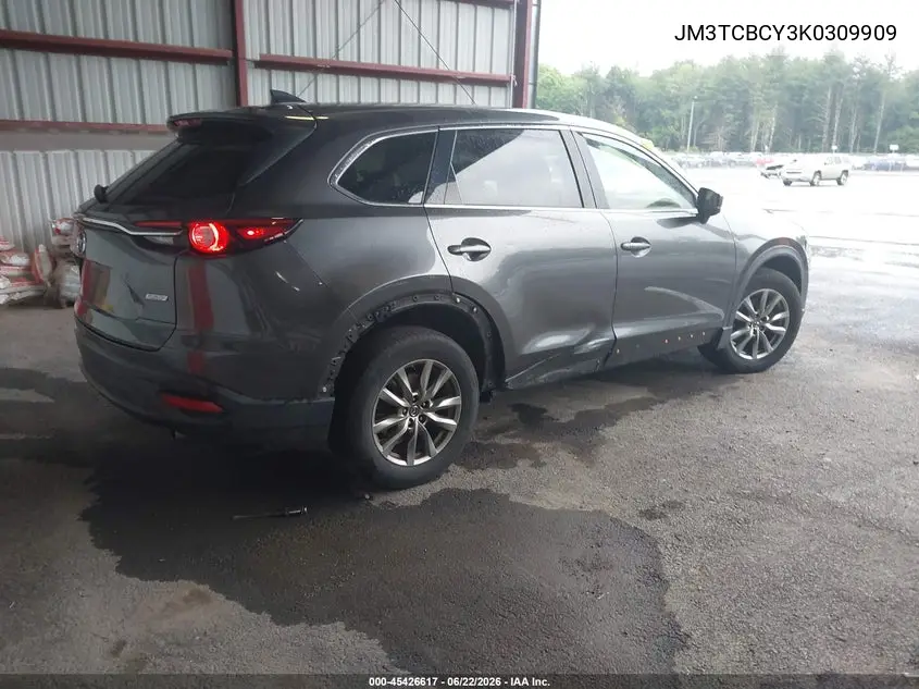 2019 Mazda Cx-9 Touring VIN: JM3TCBCY3K0309909 Lot: 45426617