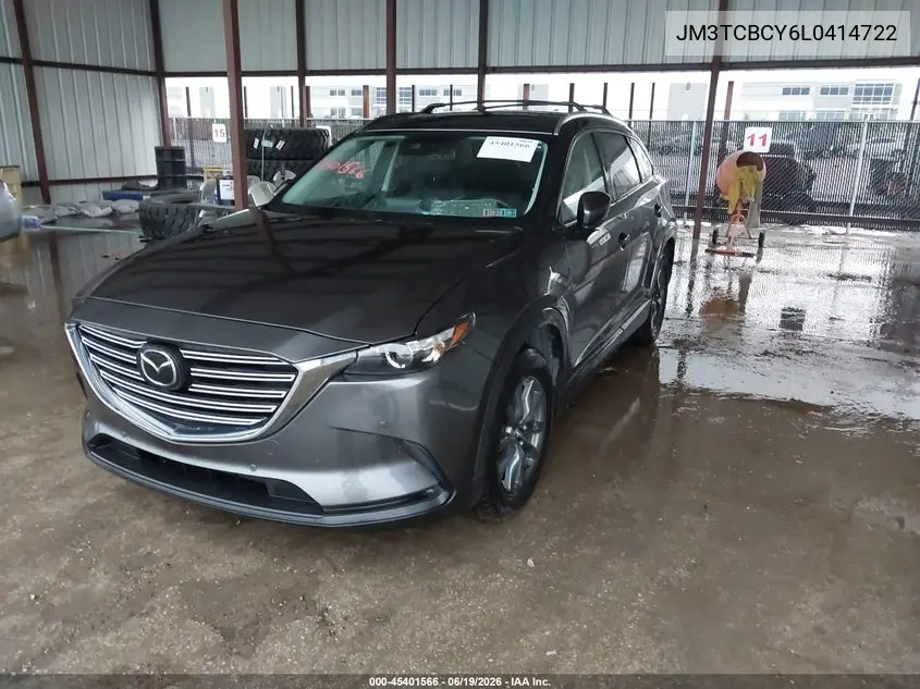 2020 Mazda Cx-9 Touring VIN: JM3TCBCY6L0414722 Lot: 45401566