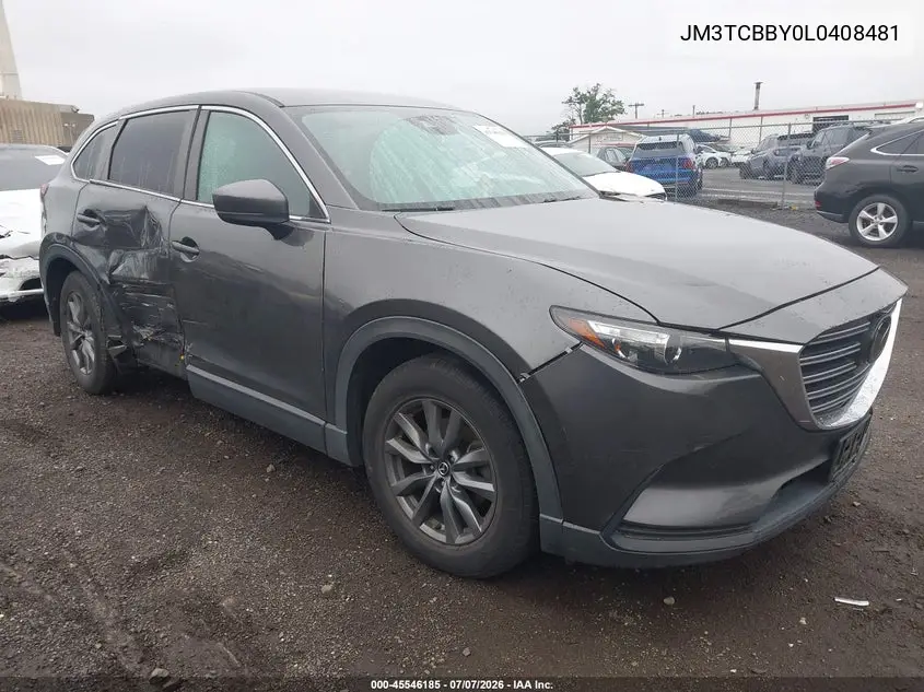2020 Mazda Cx-9 Sport VIN: JM3TCBBY0L0408481 Lot: 45546185