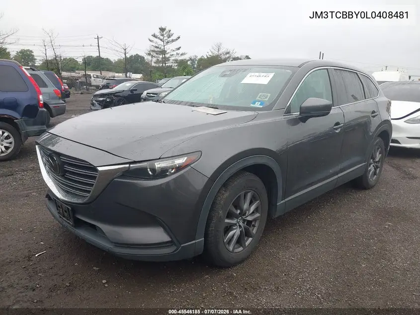 2020 Mazda Cx-9 Sport VIN: JM3TCBBY0L0408481 Lot: 45546185