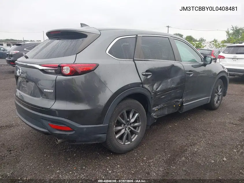 2020 Mazda Cx-9 Sport VIN: JM3TCBBY0L0408481 Lot: 45546185