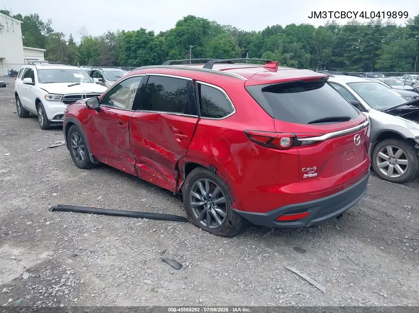 2020 Mazda Cx-9 Touring VIN: JM3TCBCY4L0419899 Lot: 45555292