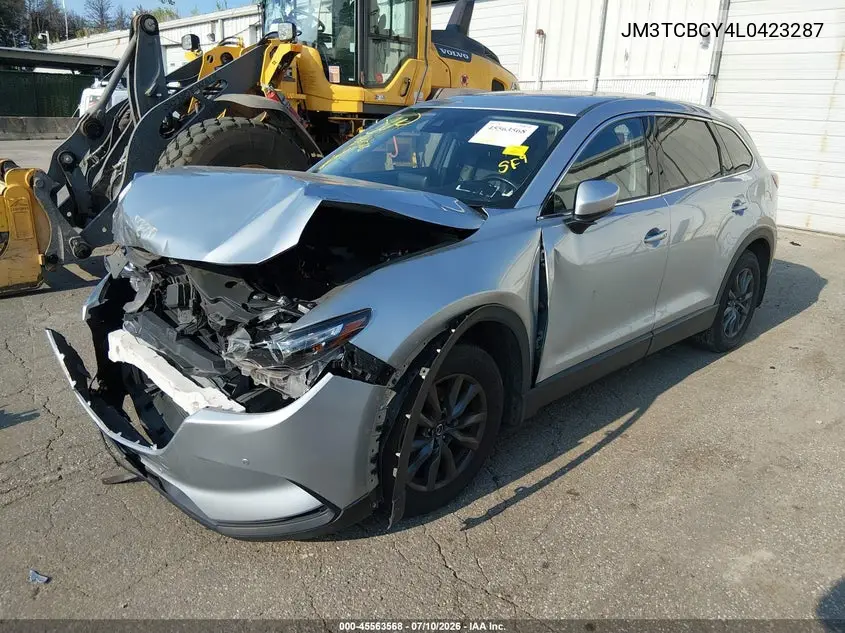 2020 Mazda Cx-9 Touring VIN: JM3TCBCY4L0423287 Lot: 45563568