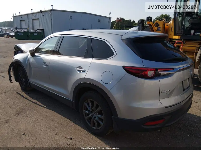 2020 Mazda Cx-9 Touring VIN: JM3TCBCY4L0423287 Lot: 45563568