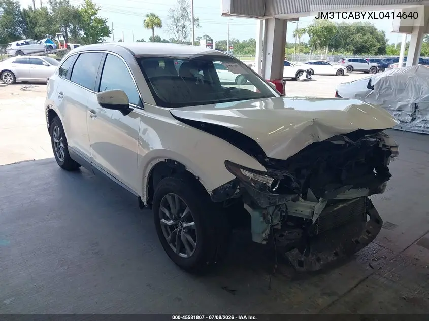 2020 Mazda Cx-9 Sport VIN: JM3TCABYXL0414640 Lot: 45581807