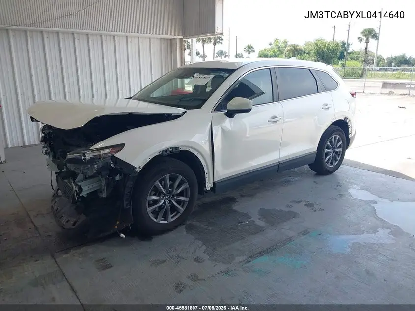 2020 Mazda Cx-9 Sport VIN: JM3TCABYXL0414640 Lot: 45581807