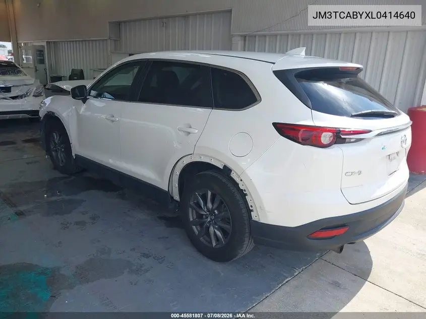 2020 Mazda Cx-9 Sport VIN: JM3TCABYXL0414640 Lot: 45581807