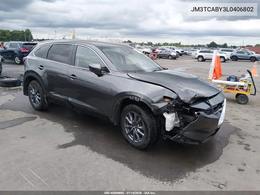 2020 Mazda Cx-9 Sport VIN: JM3TCABY3L0406802 Lot: 45589980