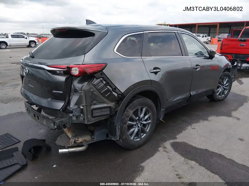 2020 Mazda Cx-9 Sport VIN: JM3TCABY3L0406802 Lot: 45589980