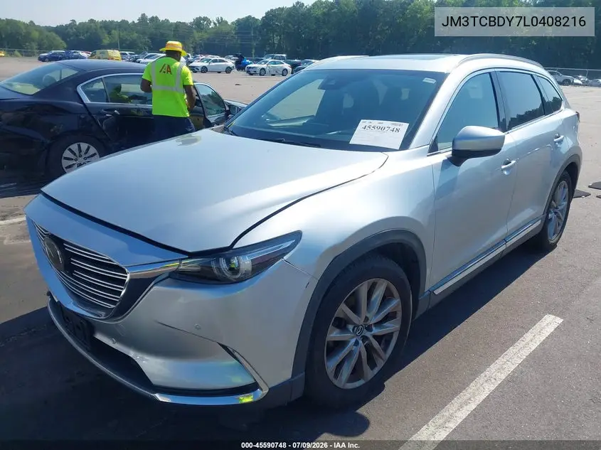 2020 Mazda Cx-9 Grand Touring VIN: JM3TCBDY7L0408216 Lot: 45590748
