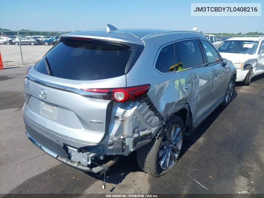 2020 Mazda Cx-9 Grand Touring VIN: JM3TCBDY7L0408216 Lot: 45590748