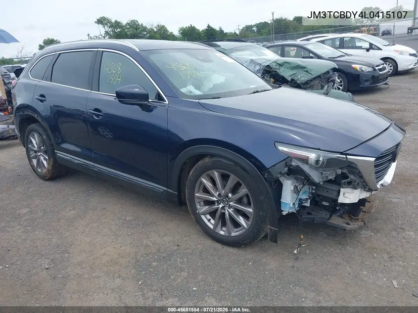 2020 Mazda Cx-9 Grand Touring VIN: JM3TCBDY4L0415107 Lot: 45681554