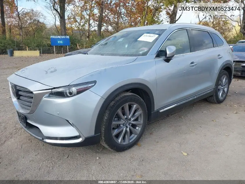 JM3TCBDYXM0523474 2021 Mazda Cx-9 Grand Touring