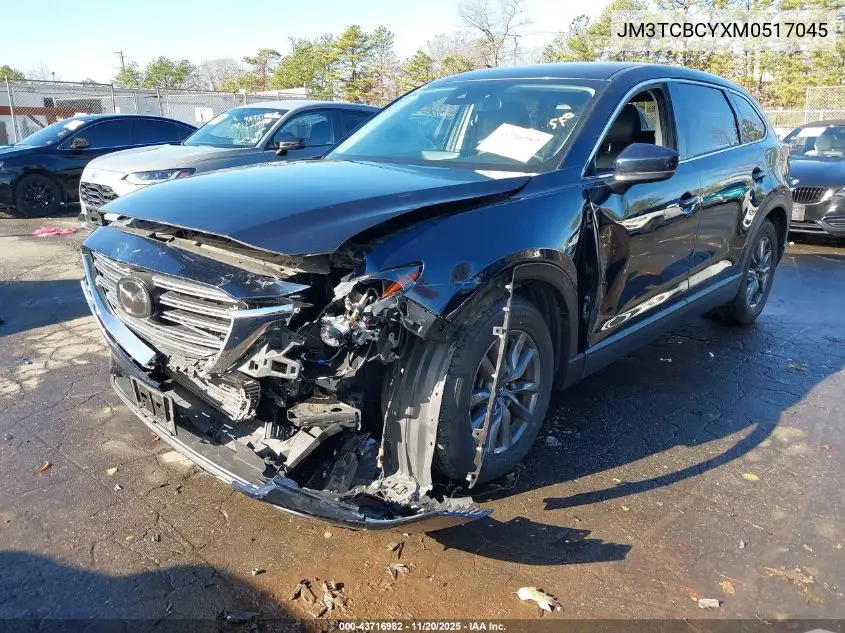 JM3TCBCYXM0517045 2021 Mazda Cx-9 Touring