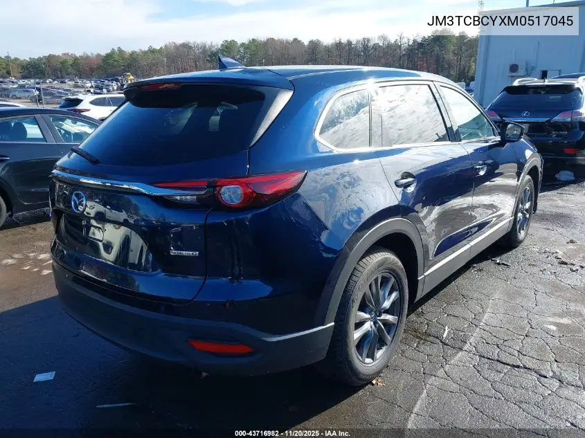 JM3TCBCYXM0517045 2021 Mazda Cx-9 Touring