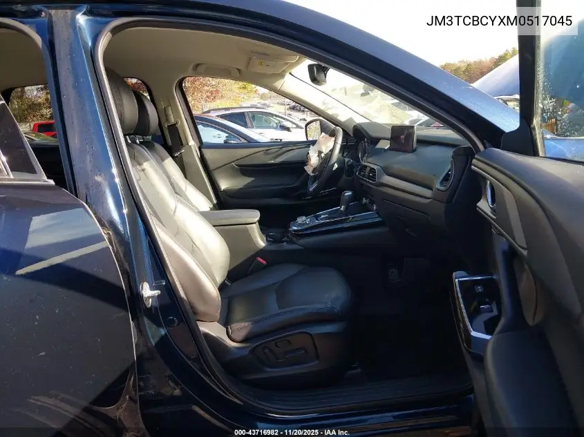 JM3TCBCYXM0517045 2021 Mazda Cx-9 Touring