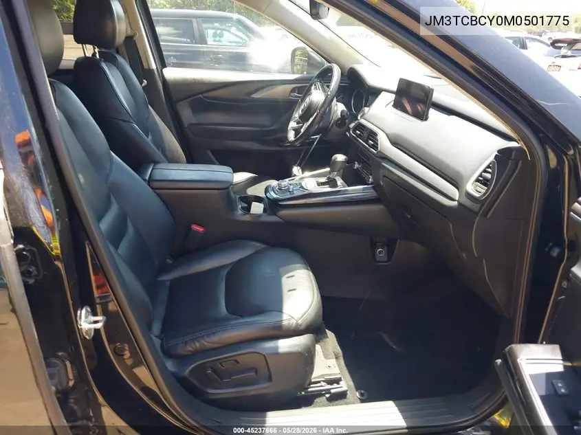 2021 Mazda Cx-9 Touring VIN: JM3TCBCY0M0501775 Lot: 45237666