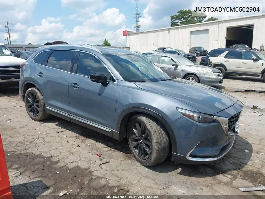 2021 Mazda Cx-9 Carbon Edition VIN: JM3TCADY0M0502904 Lot: 45357857