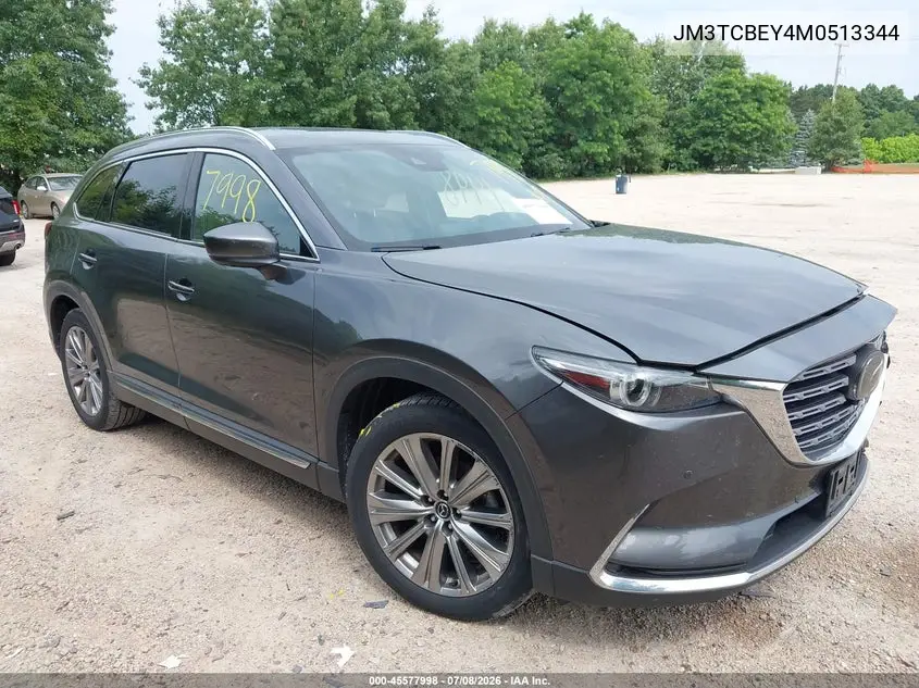 2021 Mazda Cx-9 Signature VIN: JM3TCBEY4M0513344 Lot: 45577998