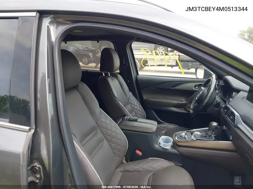 2021 Mazda Cx-9 Signature VIN: JM3TCBEY4M0513344 Lot: 45577998