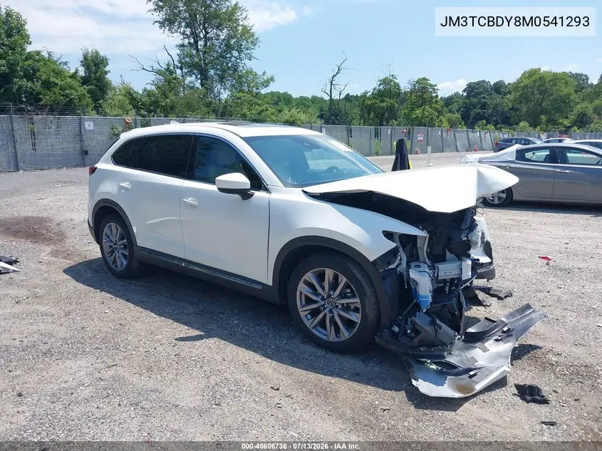 2021 Mazda Cx-9 Grand Touring VIN: JM3TCBDY8M0541293 Lot: 45606736