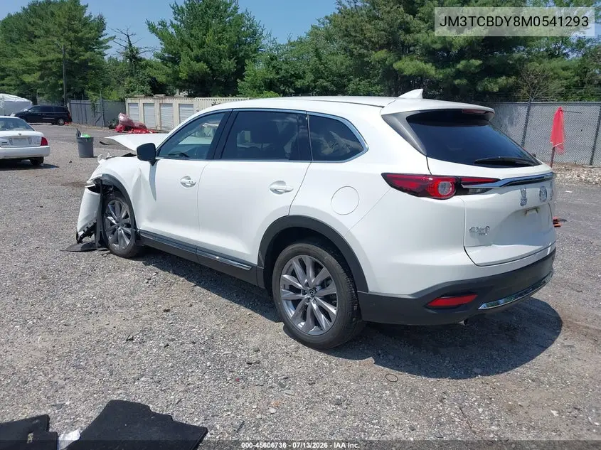 2021 Mazda Cx-9 Grand Touring VIN: JM3TCBDY8M0541293 Lot: 45606736