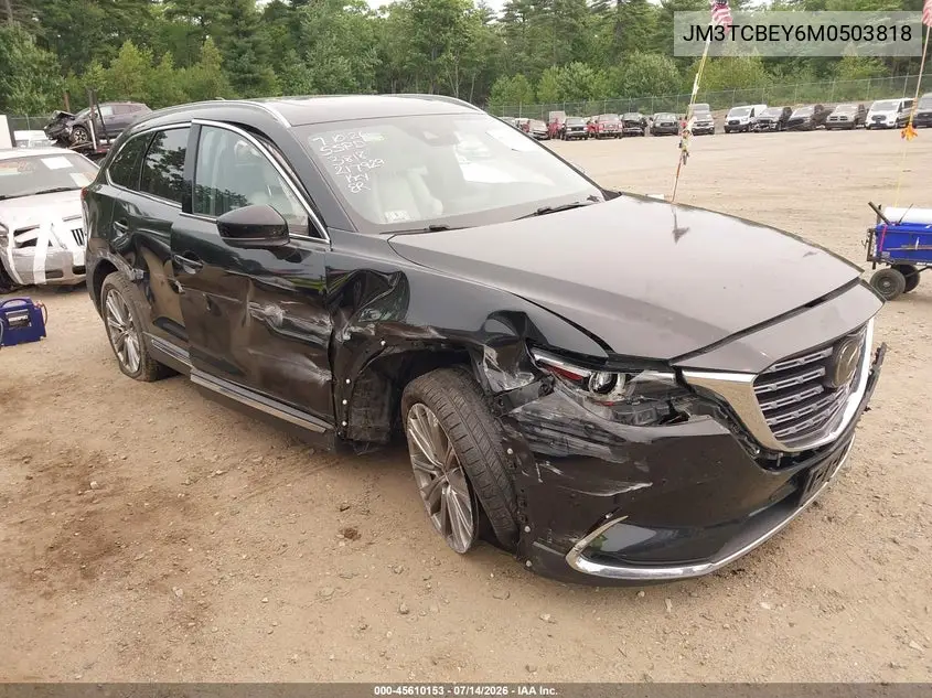 2021 Mazda Cx-9 Signature VIN: JM3TCBEY6M0503818 Lot: 45610153