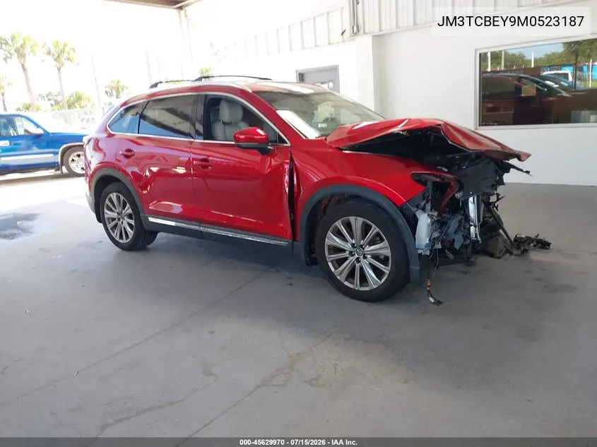 2021 Mazda Cx-9 Signature VIN: JM3TCBEY9M0523187 Lot: 45629970