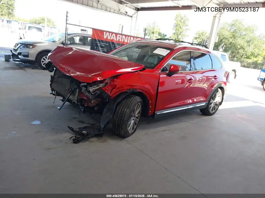 2021 Mazda Cx-9 Signature VIN: JM3TCBEY9M0523187 Lot: 45629970