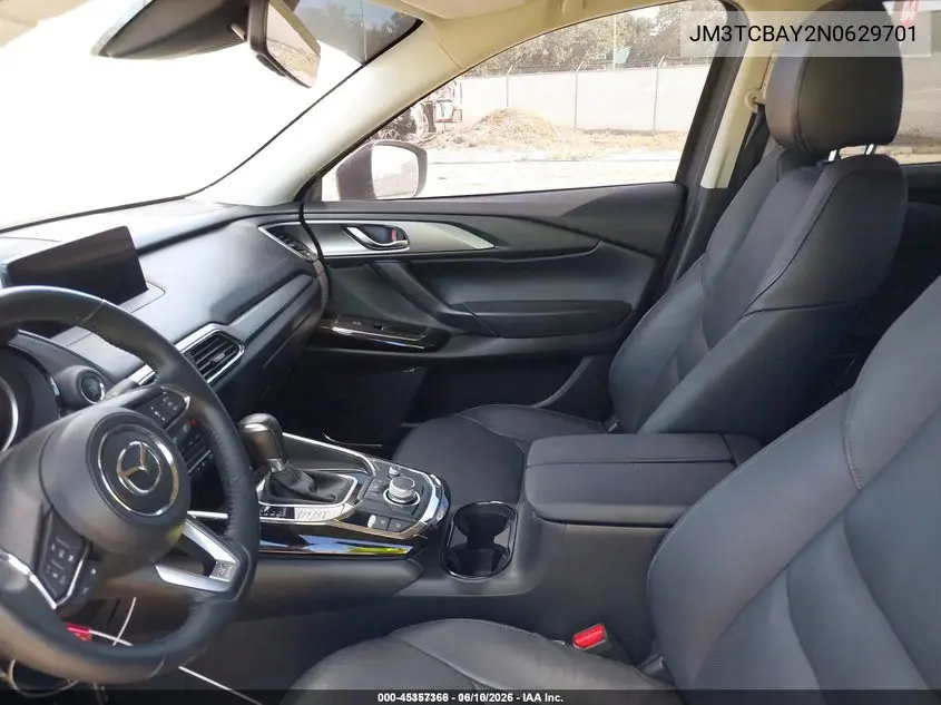 2022 Mazda Cx-9 Touring Plus VIN: JM3TCBAY2N0629701 Lot: 45357366