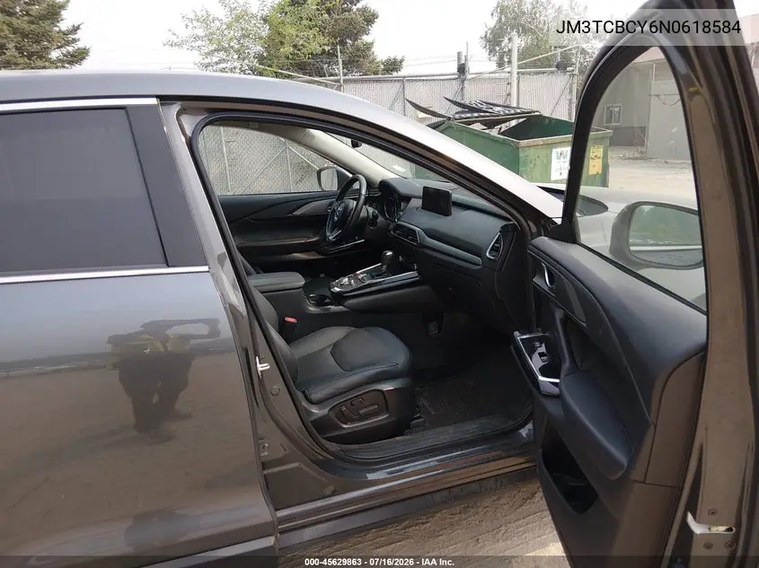 2022 Mazda Cx-9 Touring VIN: JM3TCBCY6N0618584 Lot: 45629863