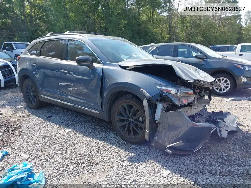 2022 Mazda Cx-9 Carbon Edition VIN: JM3TCBDY6N0628627 Lot: 45631471