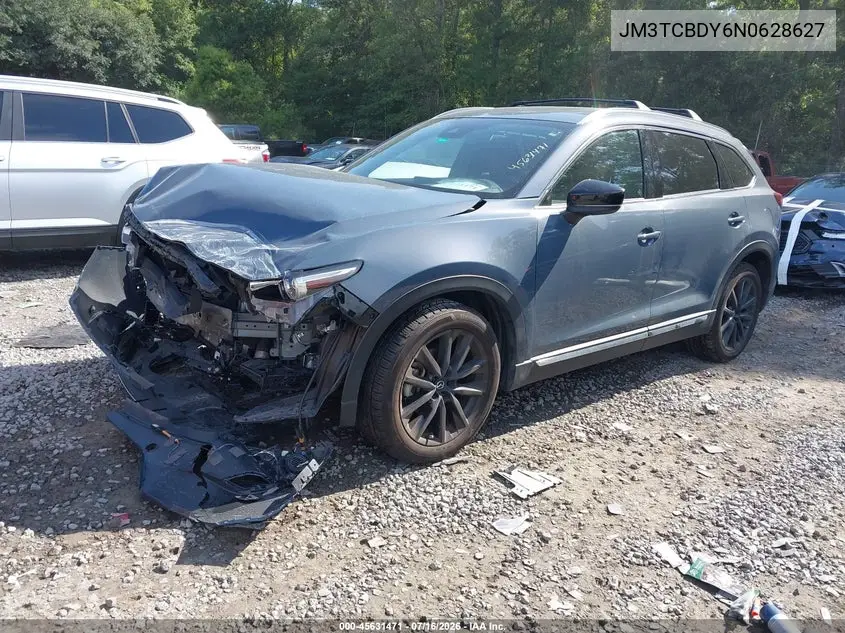 2022 Mazda Cx-9 Carbon Edition VIN: JM3TCBDY6N0628627 Lot: 45631471