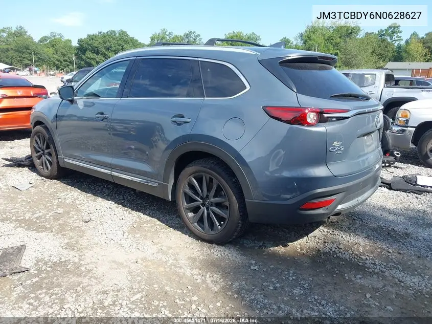 2022 Mazda Cx-9 Carbon Edition VIN: JM3TCBDY6N0628627 Lot: 45631471