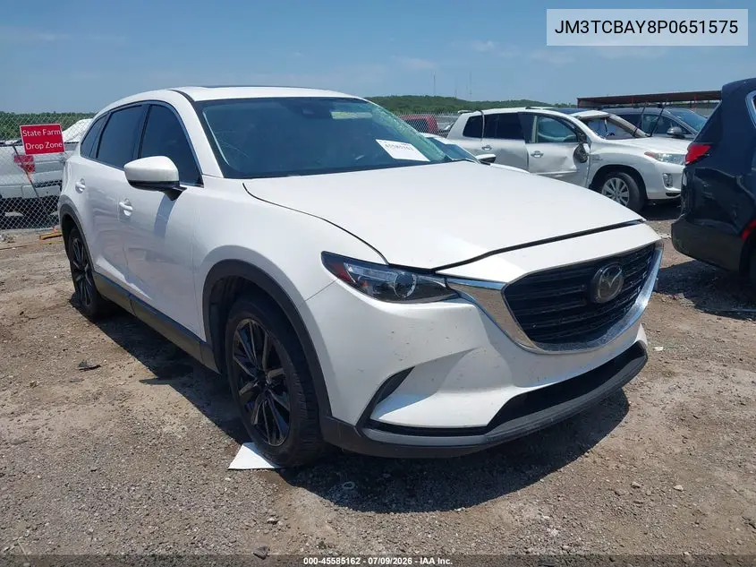 2023 Mazda Cx-9 Touring Plus VIN: JM3TCBAY8P0651575 Lot: 45585162