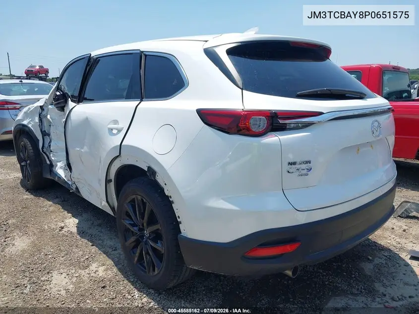 2023 Mazda Cx-9 Touring Plus VIN: JM3TCBAY8P0651575 Lot: 45585162